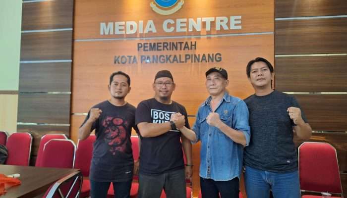 Pengurus Baru Pokja Wartawan Kota Pangkalpinang Terbentuk