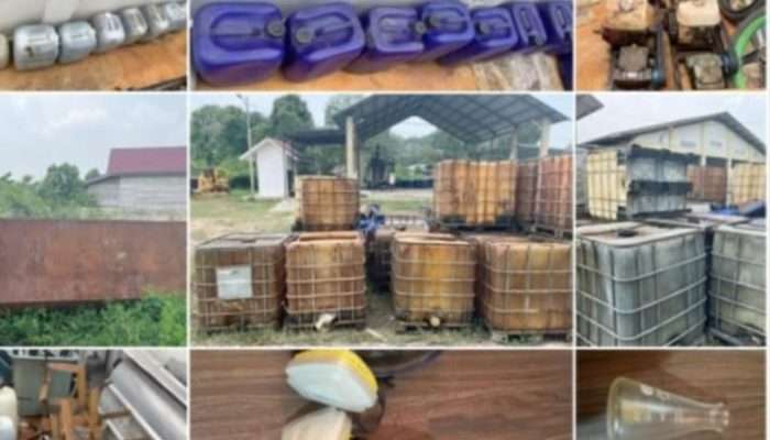 Polisi Bongkar Kasus Pemalsuan Minyak Solar di Muba