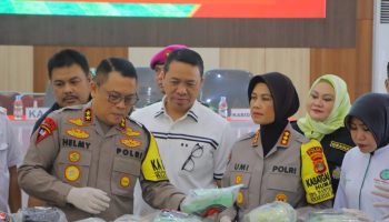 Polda Lampung Ungkap  Kasus Narkoba Senilai Rp193 Miliar