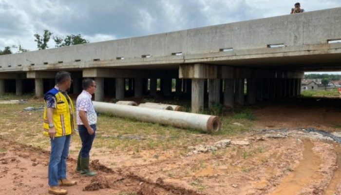 Pj Bupati Banyuasin Minta Normalisasi Sungai Boom Berlian Dipercepat
