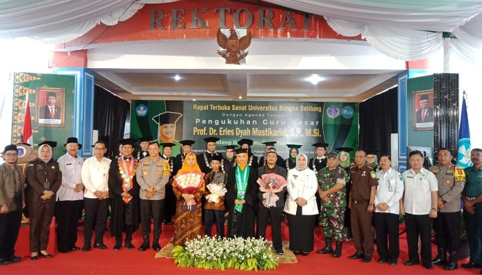 UBB Kukuhkan Guru Besar Perempuan Pertama