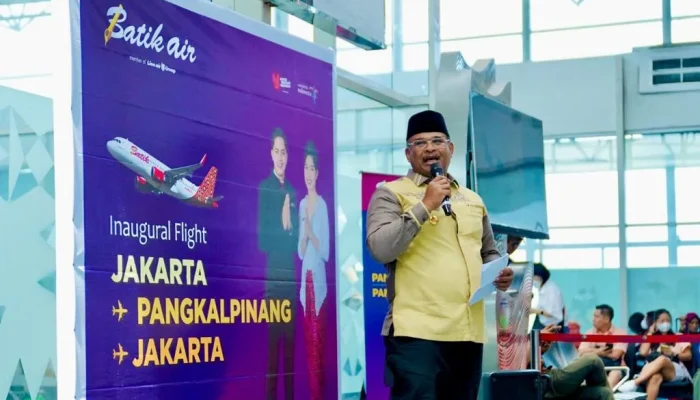 Batik Air Kembali Mendarat di Pangkalpinang