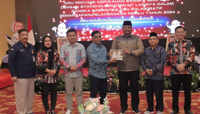 Forkopimda Babel Pastikan Persiapan Pemilu 2024 Aman