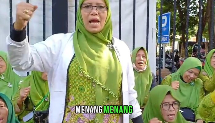 Kader Akar Rumput Setia Dukung AMIN di Tengah Perayaan Harlah Muslimat NU