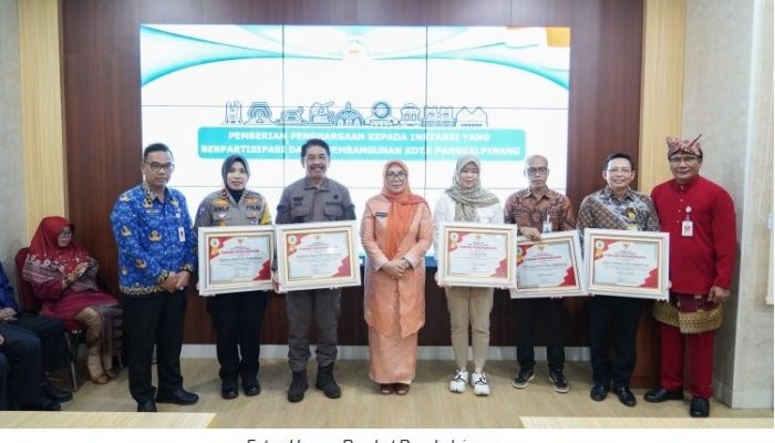 PT Timah Raih Penghargaan atas Kontribusinya Mendukung Pembangunan Kota Pangkalpinang