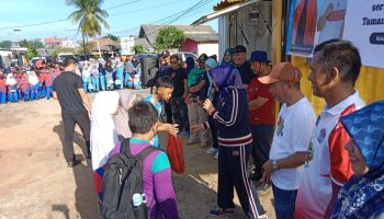 Pj Wali Kota Pangkalpinang Ajak Pelajar SD Bersih Lingkungan