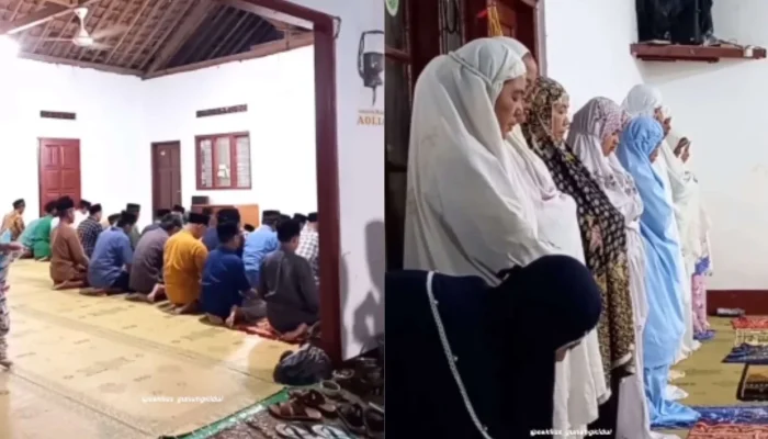 Jemaah Masjid Aolia Jogja Gelar Sholat Tarawih Tadi Malam, Puasa Mulai Hari Ini