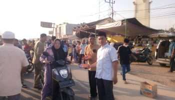 Aliansi Forbes Banyuasin Kembali Bagikan 150 Takjil Jelang Buka Puasa