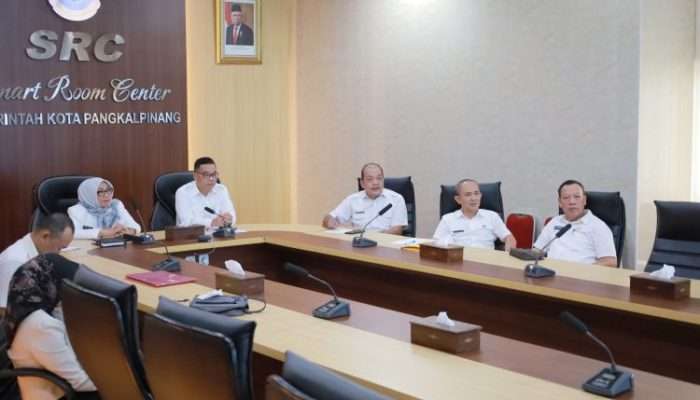 Pemkot Pangkalpinang Ikuti Rakor Rutin Bersama Kemendagri