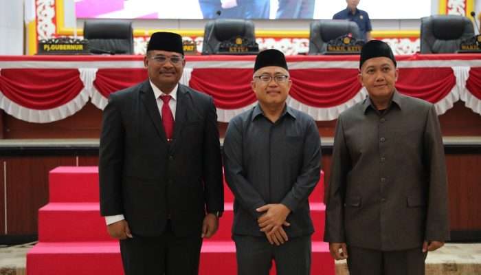 Rapat Paripurna DPRD Babel, Pj Gubernur Sampaikan LKPJ 2023