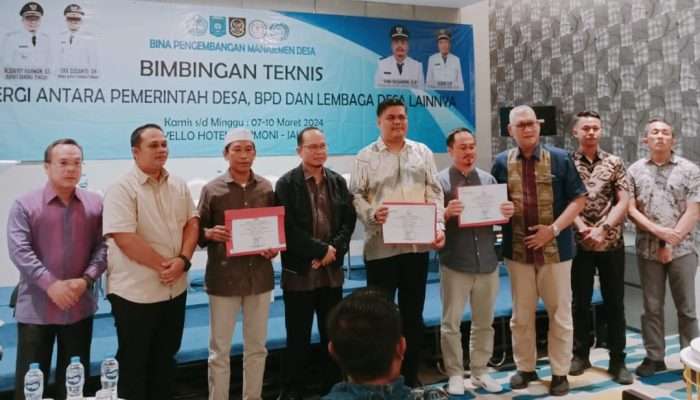 Tiga Kades di Bateng Terima Penghargaan RJ 2024 dari Kejaksaan