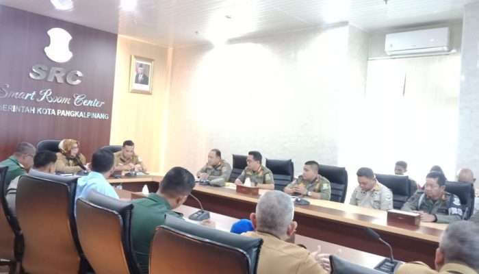 Pemkot Pangkalpinang Gelar Rapat Koordinasi dan Evaluasi Penyakit Masyarakat