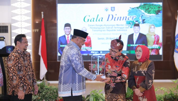 Gala Dinner Tutup Rangkaian Kunker Menteri Desa PDTT di Bangka Belitung