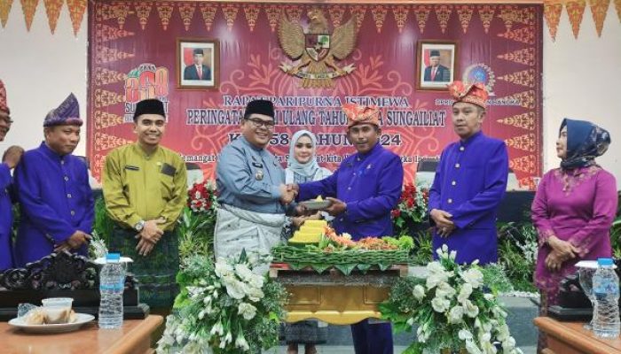 DPRD Bangka Gelar Rapat Paripurna Istimewa HUT ke-258 Kota Sungailiat