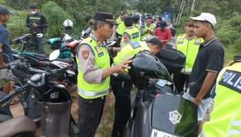 Kapolsek Pangkalan Balai Pimpin Apel Antisipasi Balap Liar