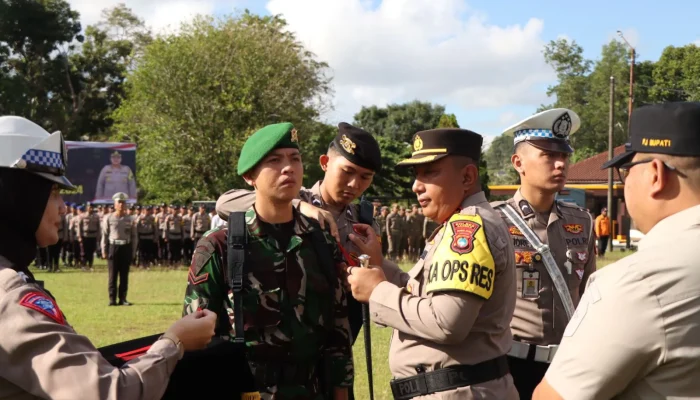Polres Bangka Siapkan 5 Pos dan Kerahkan 100 Personel Gabungan Amankan Lebaran