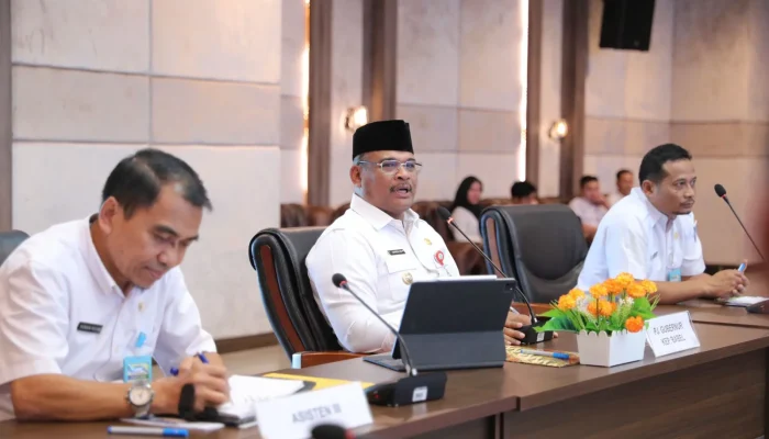 Penjabat Gubernur Babel Pimpin Rapim dengan Seluruh Pejabat Eselon II