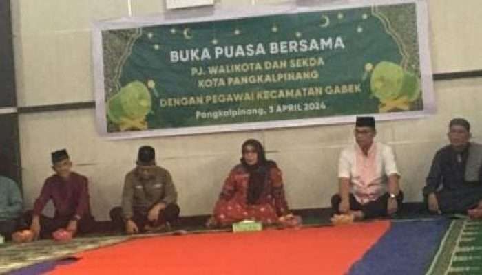Safari Ramadhan Penjabat Wako Pangkalpinang ke Kecamatan Gabek