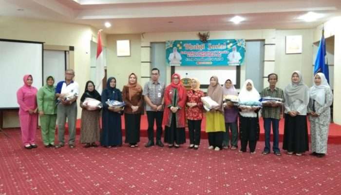 Keluarga Besar Setdako Pangkalpinang Santuni Anak Yatim Piatu