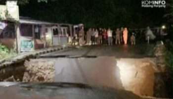 Jembatan Tanjung Ambruk, Akses ke RSUD Padang Panjang Putus