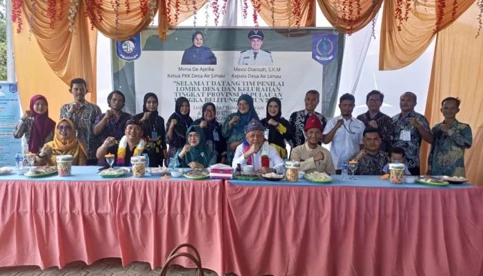 PT Timah Bantu Desa Air Limau Ikuti Lomba Desa Tingkat Babel