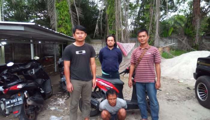 Pelaku Curanmor di Mendo Barat Ditangkap
