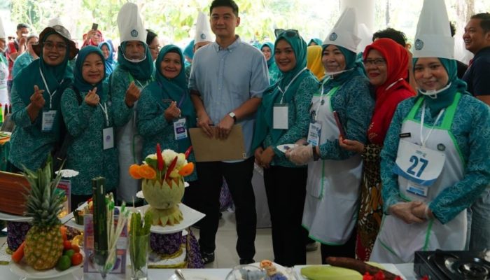 Safriati Safrizal Senang, Masakan yang Disuguhkan TP PKK Bangka Dipuji Master Chef Indonesia