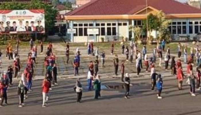 Penjabat Walikota Ikuti Senam Kebugaran Jasmani Bersama ASN dan PHL Pemko Pangkalpinang