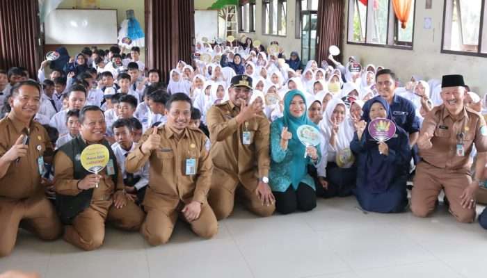Penjabat Gubernur Babel Sambangi SMPN 1 Puding Besar