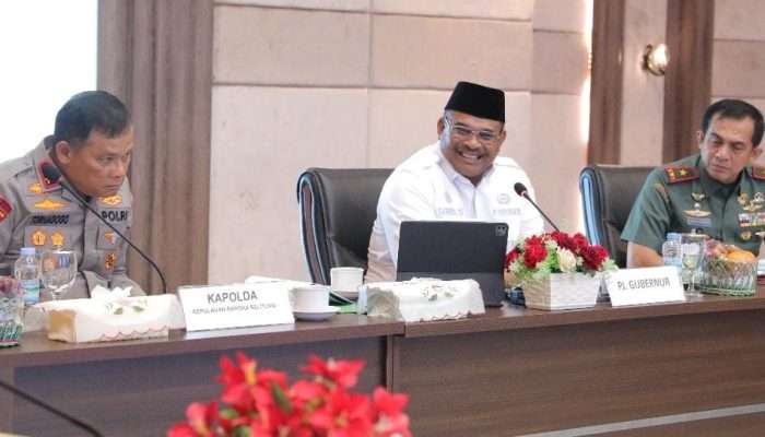 Forkopimda Babel Gelar Rapat Koordinasi Sambut Kedatangan Wapres