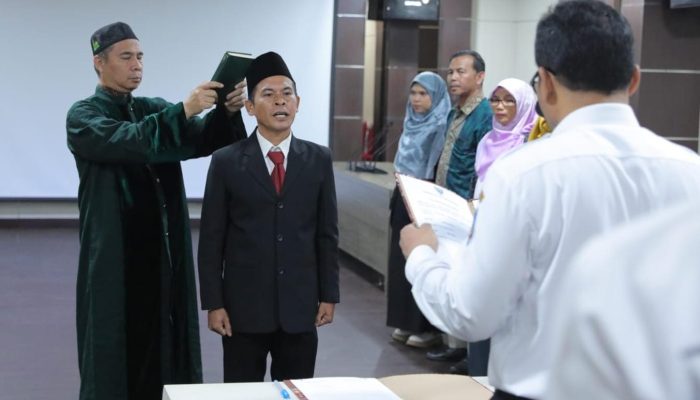 Ahmad Tarmizi Gantikan Wahyu Saputra sebagai Komisioner KI Babel