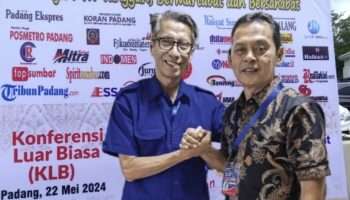 Duet Widya Navies dan Zul Effendi Raih Suara Terbanyak di KLB PWI Sumbar
