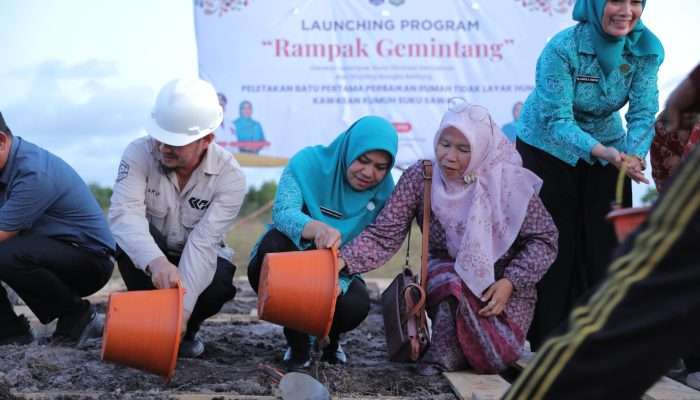 Perbaikan 40 Rutilahu Suku Sawang Beltim Dimulai