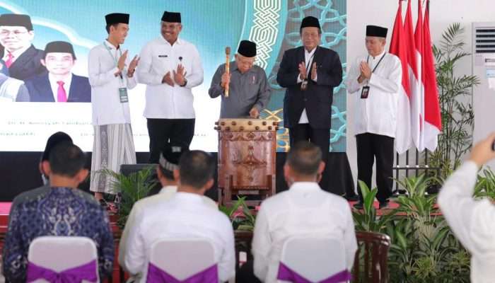 Pj Gubernur Safrizal Dampingi Wapres Ma’ruf Amin Buka Ijtima’ Ulama Komisi Fatwa VIII di Sungailiat