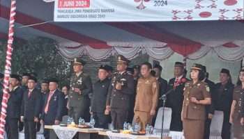 Kajari Basel Inspektur Upacara Hari Lahir Pancasila