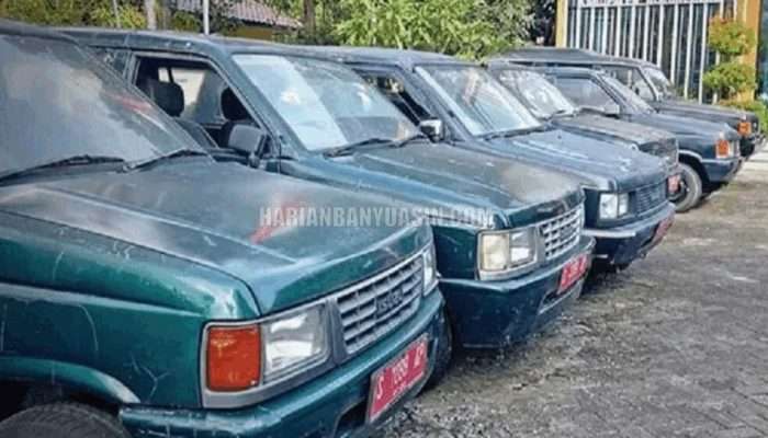 59 Kendaraan Dinas di Lingkungan Pemkab Banyuasin Dilelang