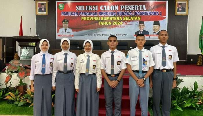 Banyuasin Utus 6 Paskibraka Terbaik Seleksi Tingkat Provinsi dan Nasional