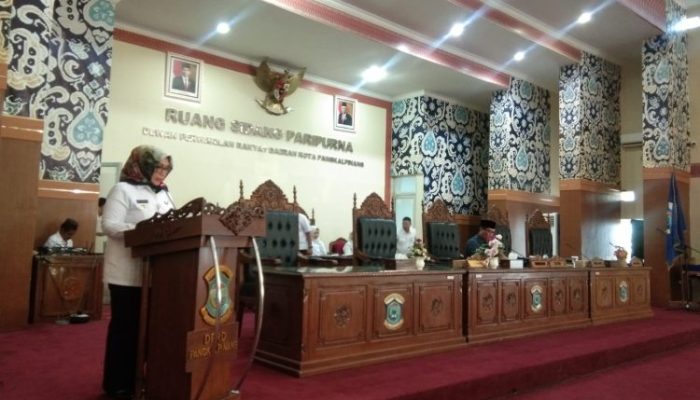 Penjabat Walikota Sampaikan Pertanggungjawaban APBD Tahun 2023