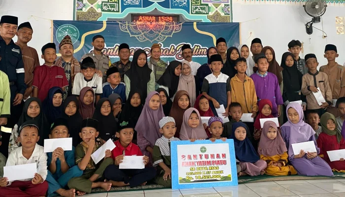 PT Timah Bersama Nahdatul Ulama Santuni Anak Yatim di Bangka Selatan