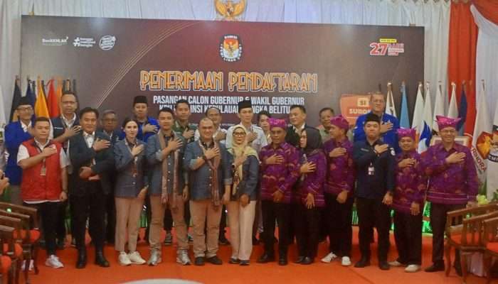 Diantar Yusril Ihza Mahendra, Erzaldi-Yuri Mendaftar ke KPU