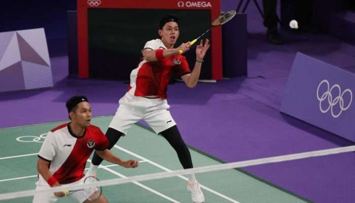 Bulutangkis Olimpiade 2024: Fajar/Rian Tersingkir di Perempatfinal