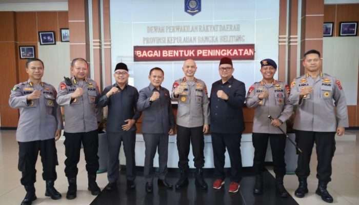 Jalin Silaturrahim, Irjen Pol Hendro Pandowo Kunjungi DPRD Babel