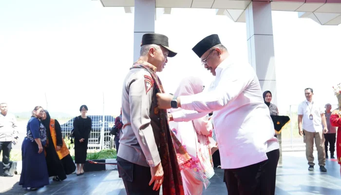 Penjabat Gubernur Babel Sambut Kedatangan Kapolda Baru