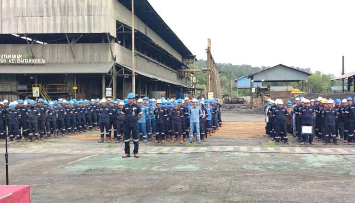 Komitmen Implementasi K3, PT Timah Gelar Apel dan Inspeksi