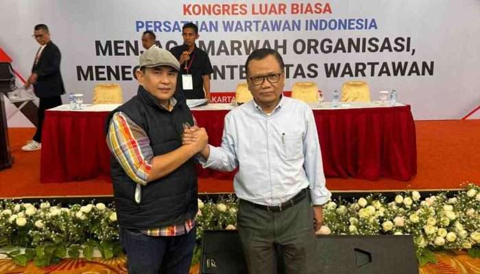 Zulmansyah-Sasongko Umumkan Struktur PWI Pusat Hasil KLB