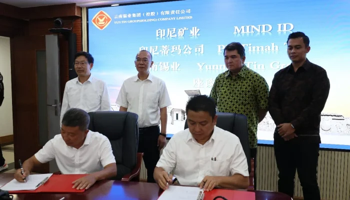 PT TIMAH dan Yunnan Tin Jalin Kerja Sama