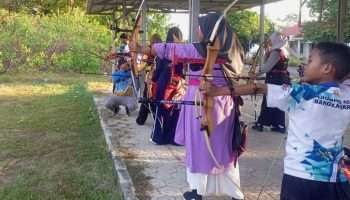 Dukung Prestasi Atlet Panahan di Bangka Barat, PT Timah Fasilitasi Tempat Latihan