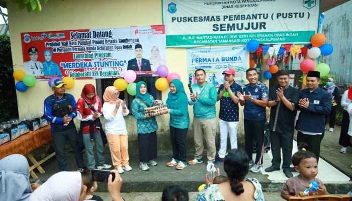 Gaungkan Program Merdeka Stunting, Pemkot Bagikan 17845 Telur