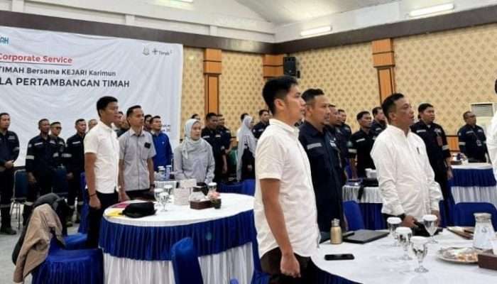 PT Timah Gelar Workshop Tata Kelola Pertambangan Timah Bersama Kejari Karimun 