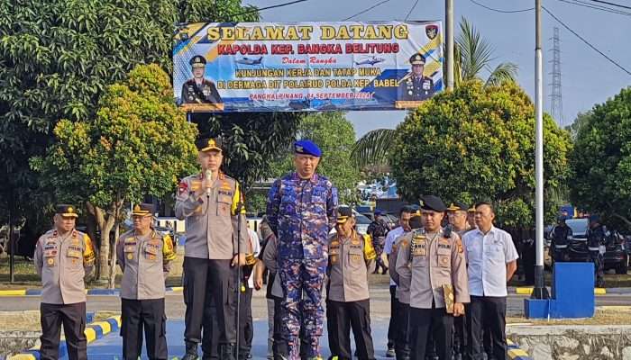 Kapolda Kunjungi Dermaga Polairud Air Anyir